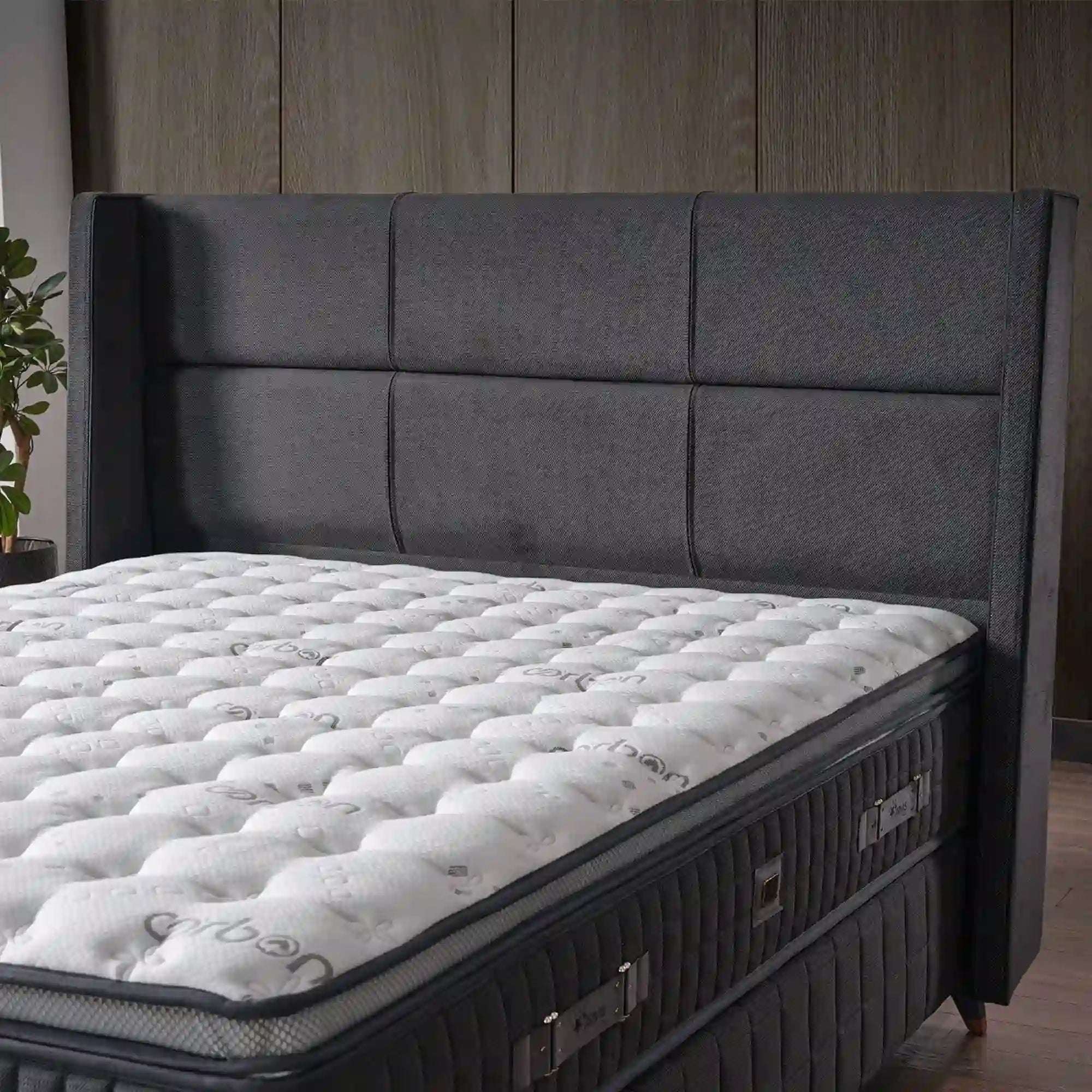 Saltea 160x200 ARTEMIS COLLECTION OCN-28475, alb/gri inchis