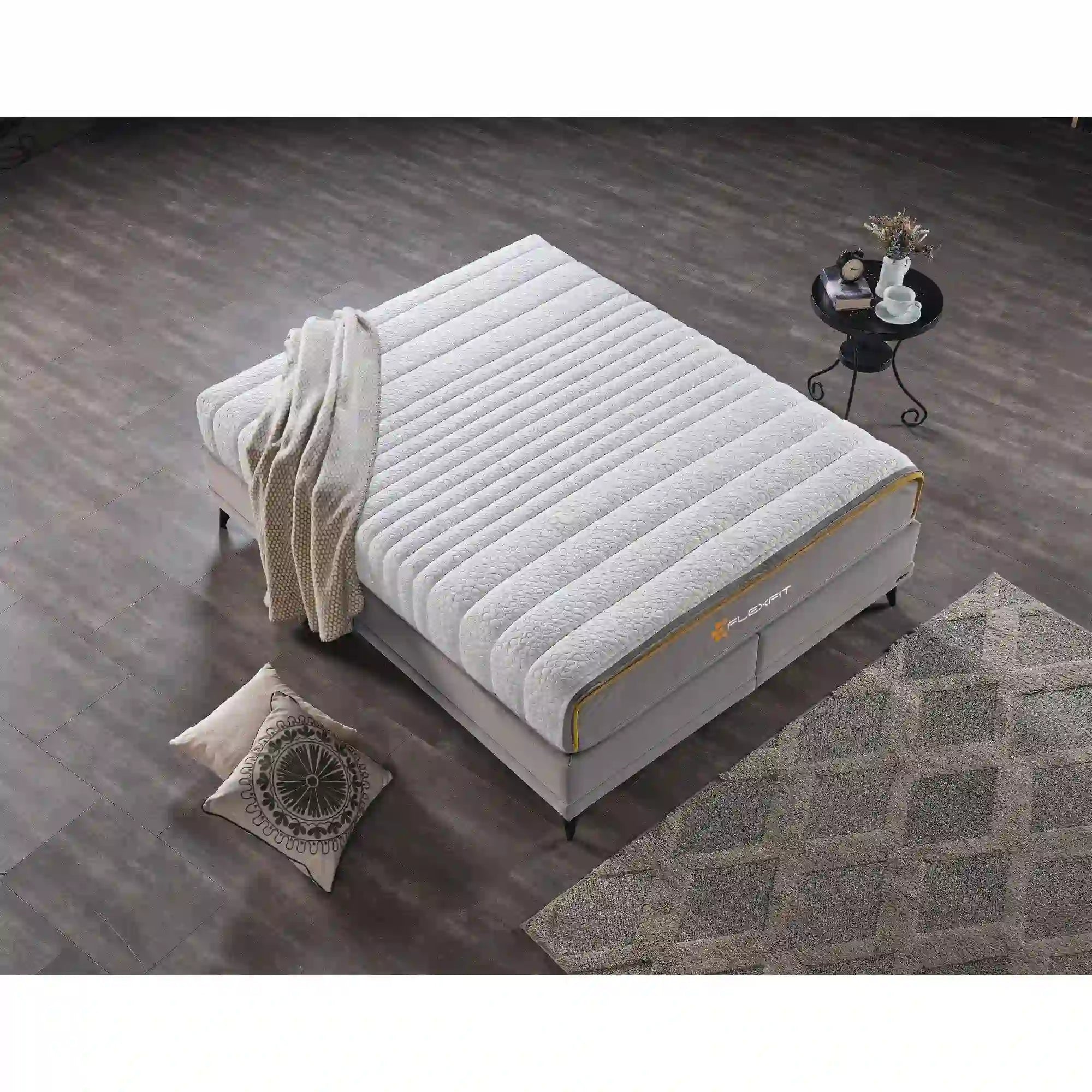 Saltea 160x200 ARTEMIS COLLECTION OCN-28476, alb/gri