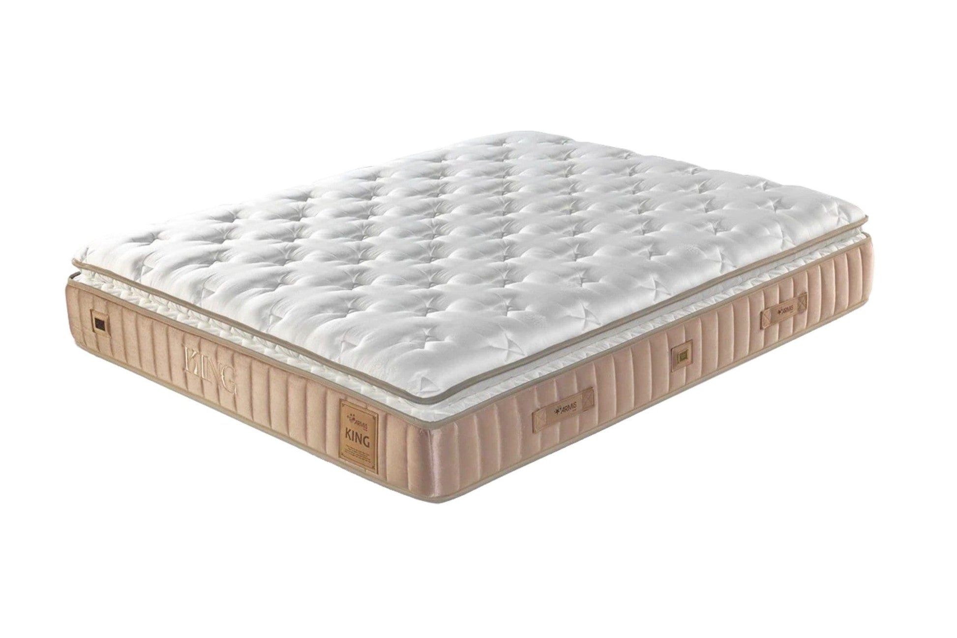 Saltea KING, alb/bej, 160x200 cm