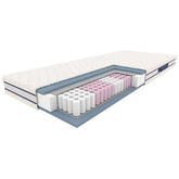 Saltea albă 90x200 cu sistem de arcuri, ideală pentru un dormitor confortabil – primabucata