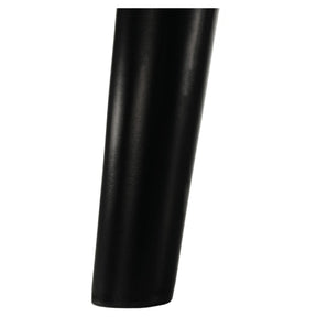 Taburet SAMY, gri/ negru, stofa clasica, 52x42x43 cm