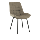 Scaun, gri maroniu taupe/negru, SARIN