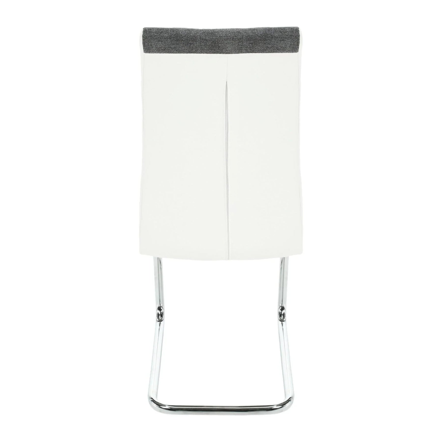 Scaun ATHENA OCN-27925, gri/alb/crom