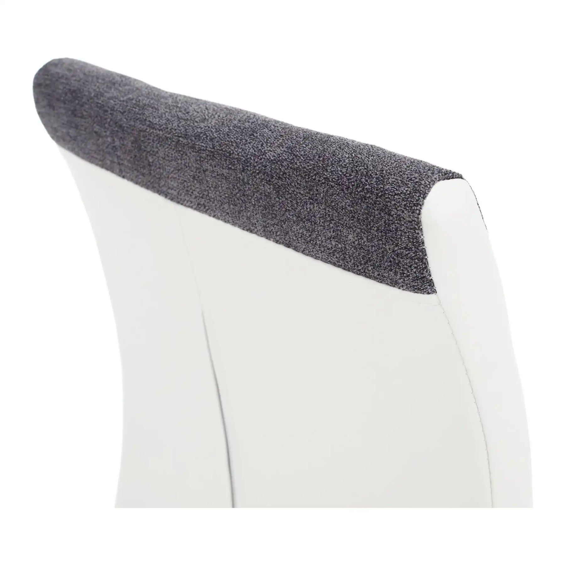 Scaun ATHENA OCN-27925, gri/alb/crom