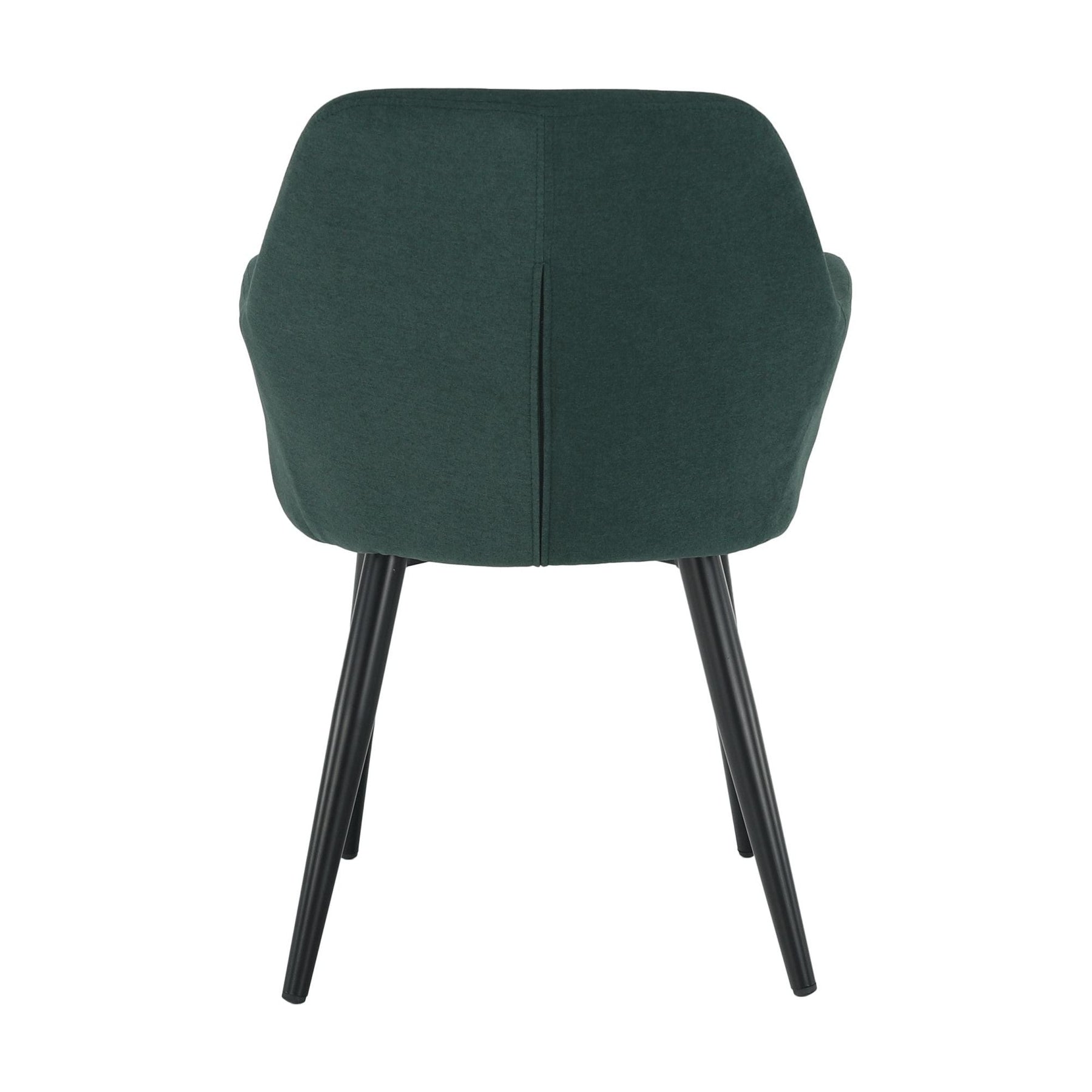 Scaun LACEY, verde/negru, stofa clasica/metal, 55x61x81 cm