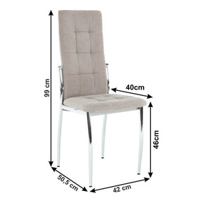 Scaun ATHENA OCN-27985, bej