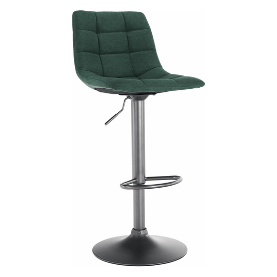 Scaun bar ATHENA OCN-27959, verde/negru