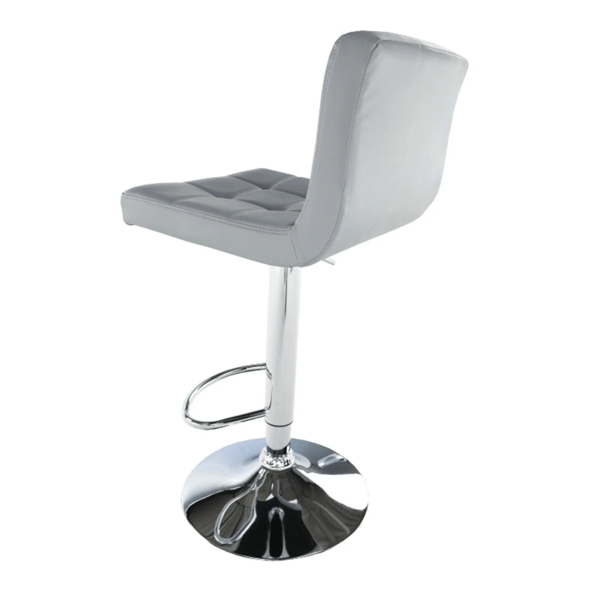 Scaun bar ATHENA OCN-27997, gri/crom