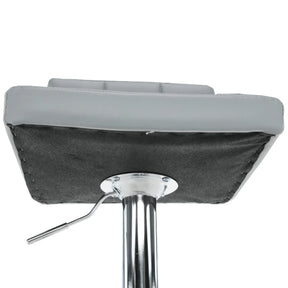 Scaun bar ATHENA OCN-27997, gri/crom