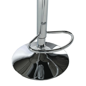 Scaun bar ATHENA OCN-27997, gri/crom