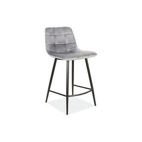 Scaun bar DETROIT OCN-38950, gri/negru