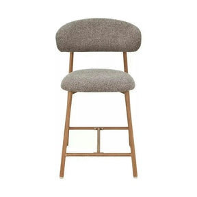Scaun bar ELTON H-2, metal, stejar