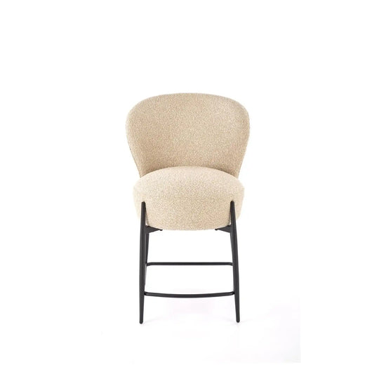 Scaun bar HOUSTON OCN-36718, bej/negru