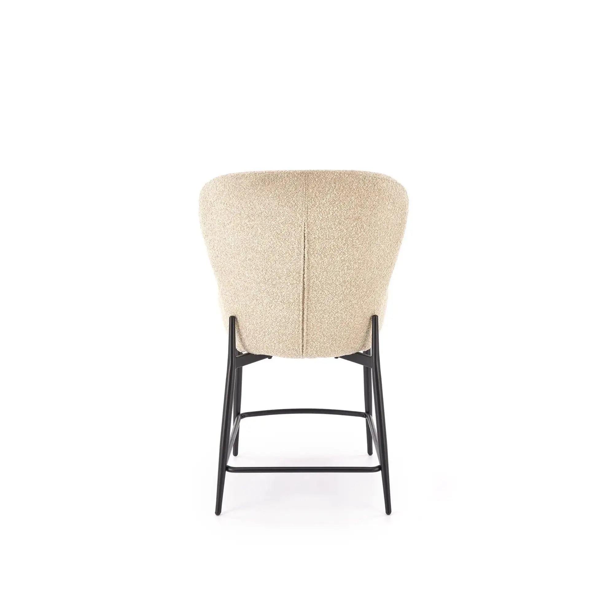 Scaun bar HOUSTON OCN-36718, bej/negru