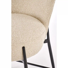 Scaun bar HOUSTON OCN-36718, bej/negru