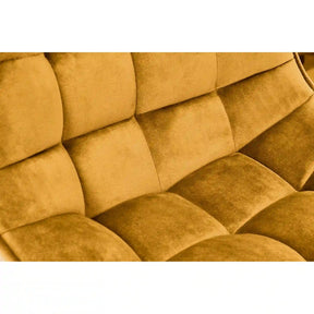 Scaun bar HOUSTON OCN-36721, galben mustar/negru