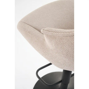 Scaun bar HOUSTON OCN-36725, bej/negru