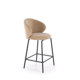 Scaun bar HOUSTON OCN-36728, bej/negru