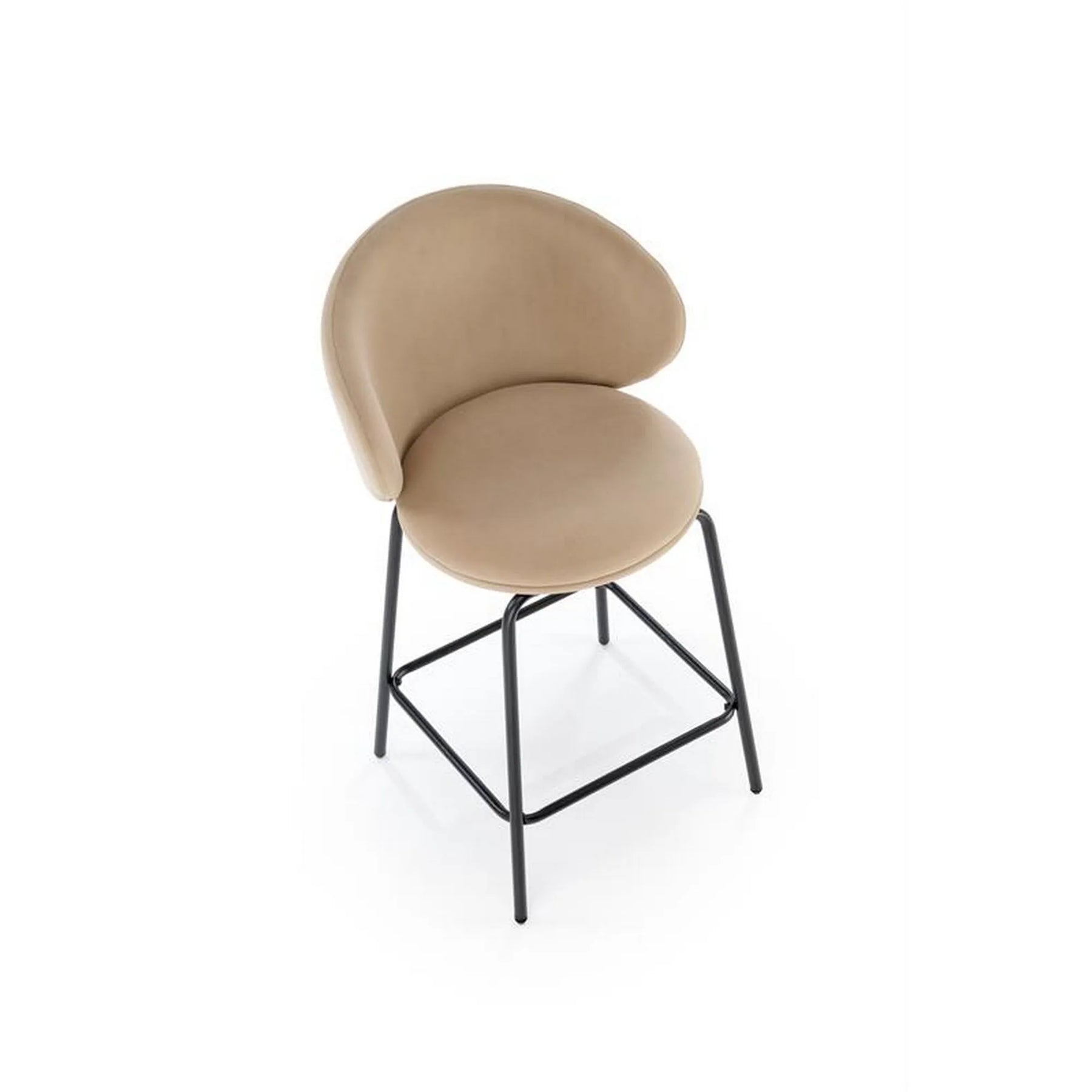 Scaun bar HOUSTON OCN-36728, bej/negru