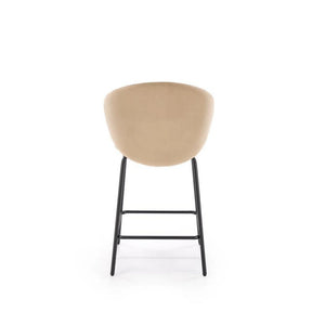 Scaun bar HOUSTON OCN-36728, bej/negru