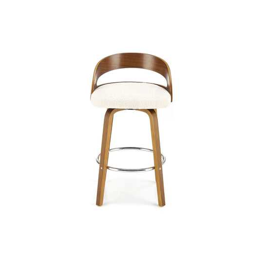 Scaun bar HOUSTON OCN-36732, crem/nuc