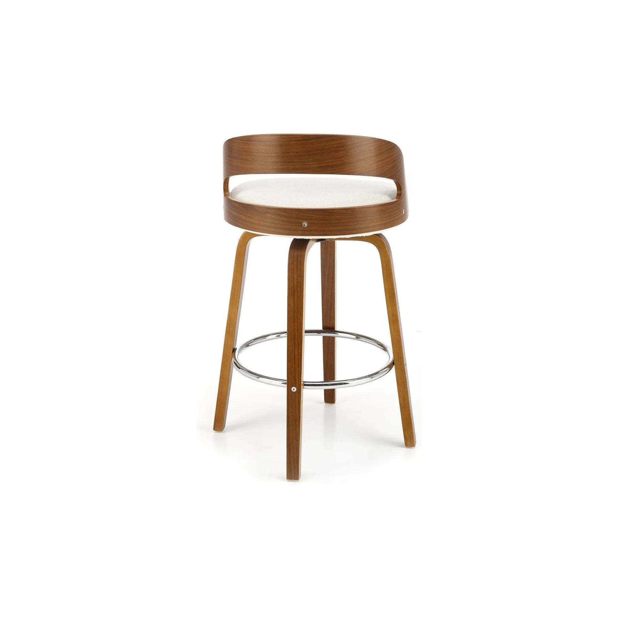 Scaun bar HOUSTON OCN-36732, crem/nuc