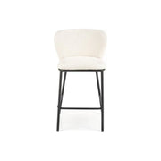 Scaun bar HOUSTON OCN-36734, crem/negru