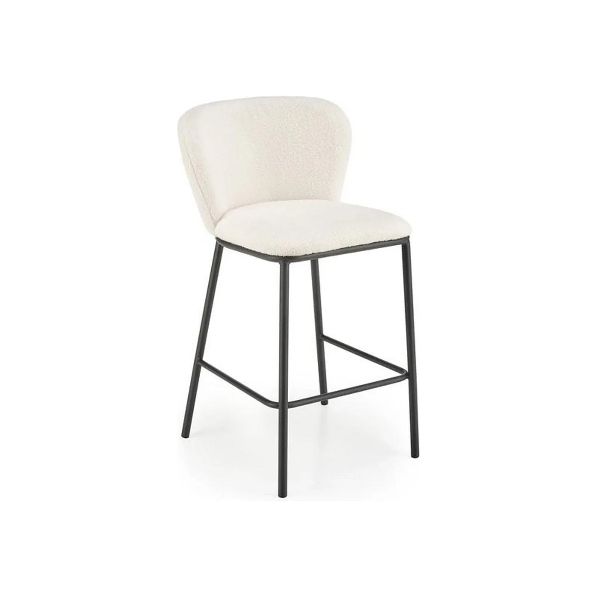 Scaun bar HOUSTON OCN-36734, crem/negru