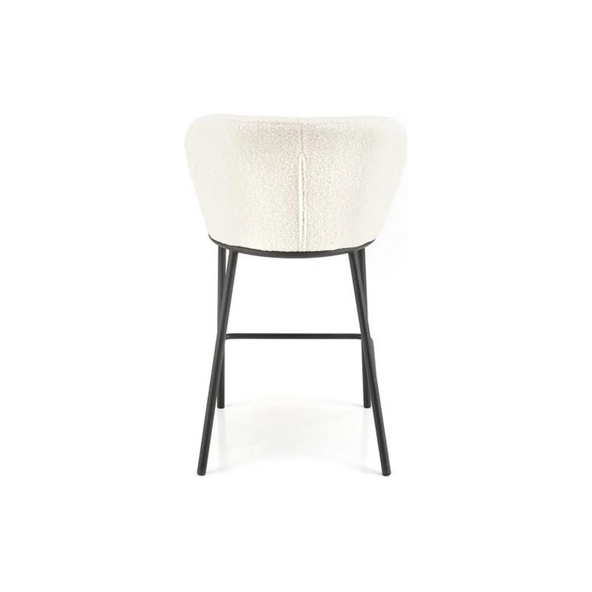 Scaun bar HOUSTON OCN-36734, crem/negru