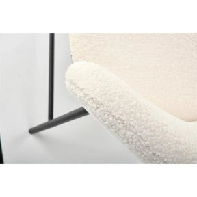 Scaun bar HOUSTON OCN-36734, crem/negru