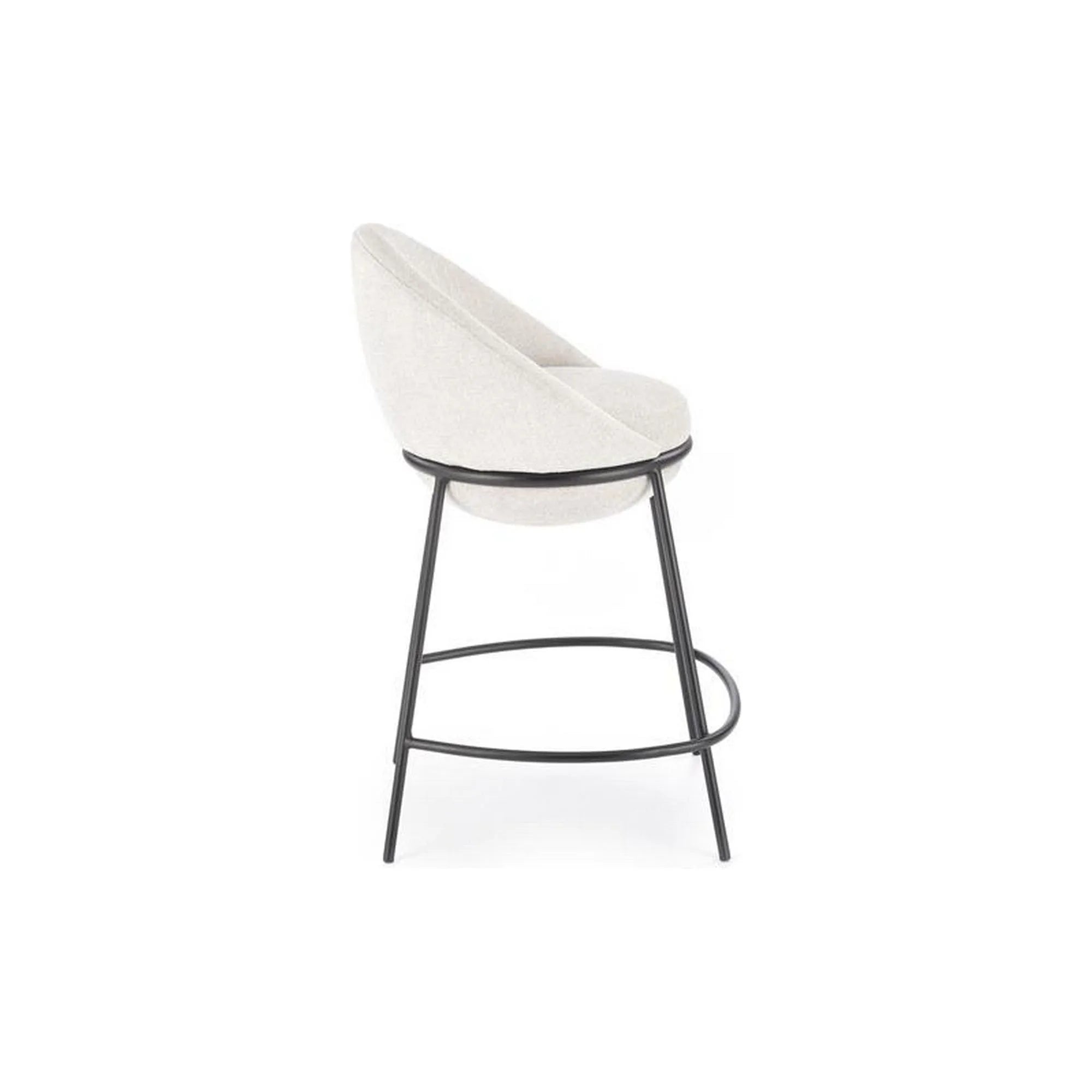 Scaun bar HOUSTON OCN-36736, bej/negru