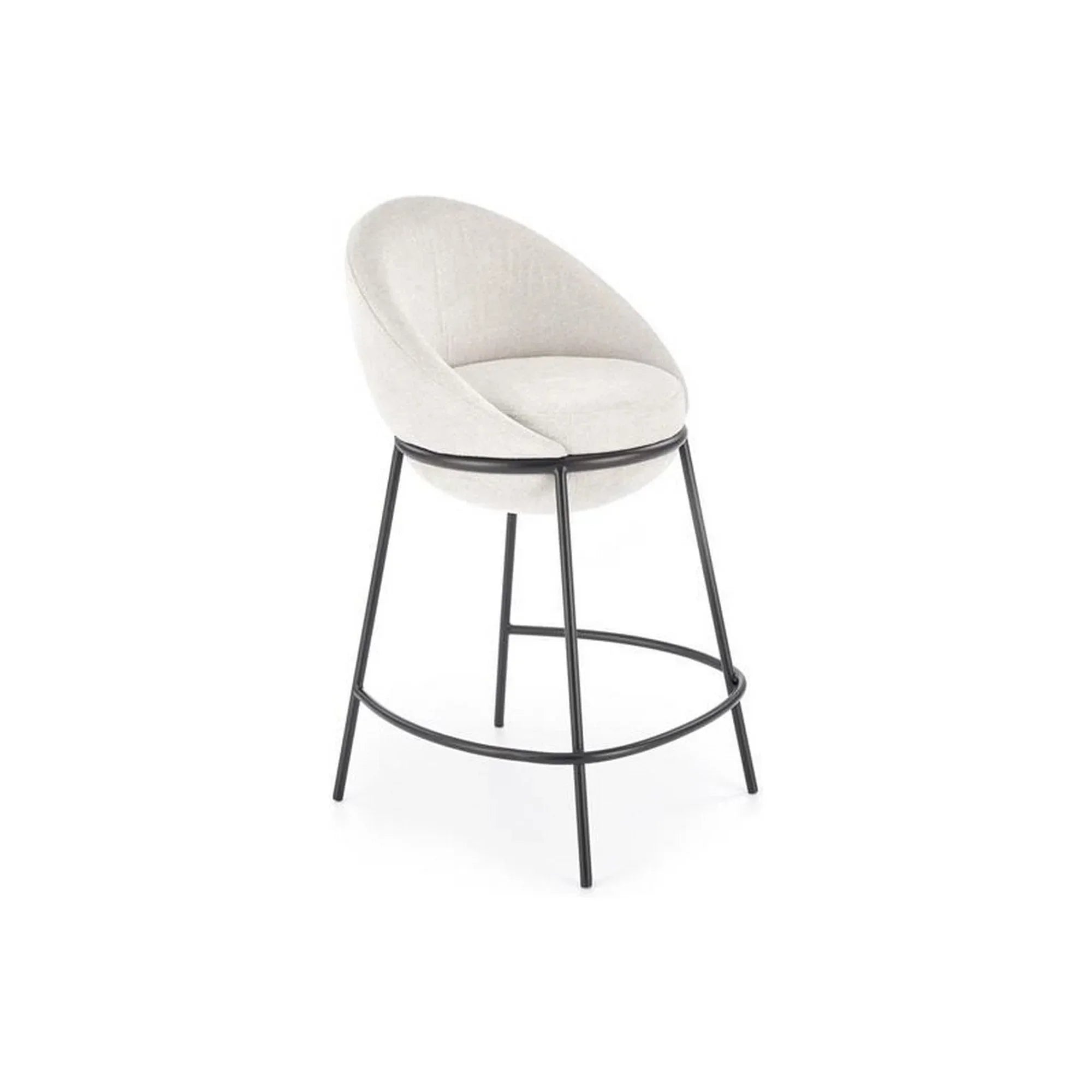 Scaun bar HOUSTON OCN-36736, bej/negru