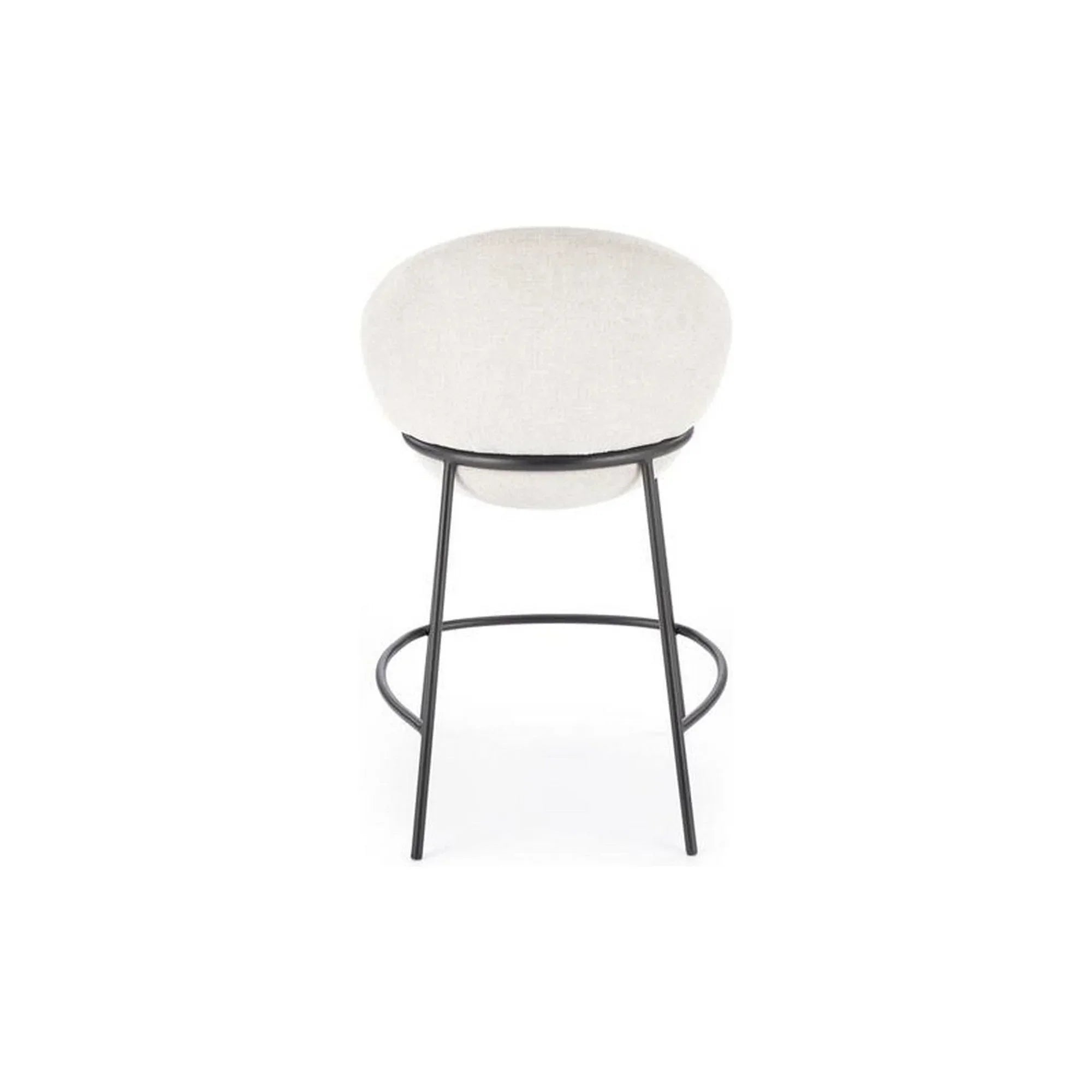 Scaun bar HOUSTON OCN-36736, bej/negru