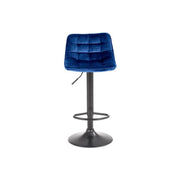 Scaun bar HOUSTON OCN-36738, albastru/negru