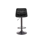 Scaun bar HOUSTON OCN-36739, negru