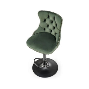 Scaun bar HOUSTON OCN-36740, verde/negru