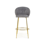 Scaun bar HOUSTON OCN-36741, gri/auriu