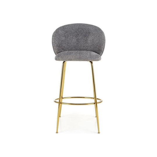 Scaun bar HOUSTON OCN-36741, gri/auriu