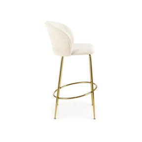 Scaun bar HOUSTON OCN-36743, crem/auriu