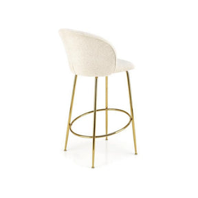 Scaun bar HOUSTON OCN-36743, crem/auriu