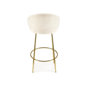 Scaun bar HOUSTON OCN-36743, crem/auriu