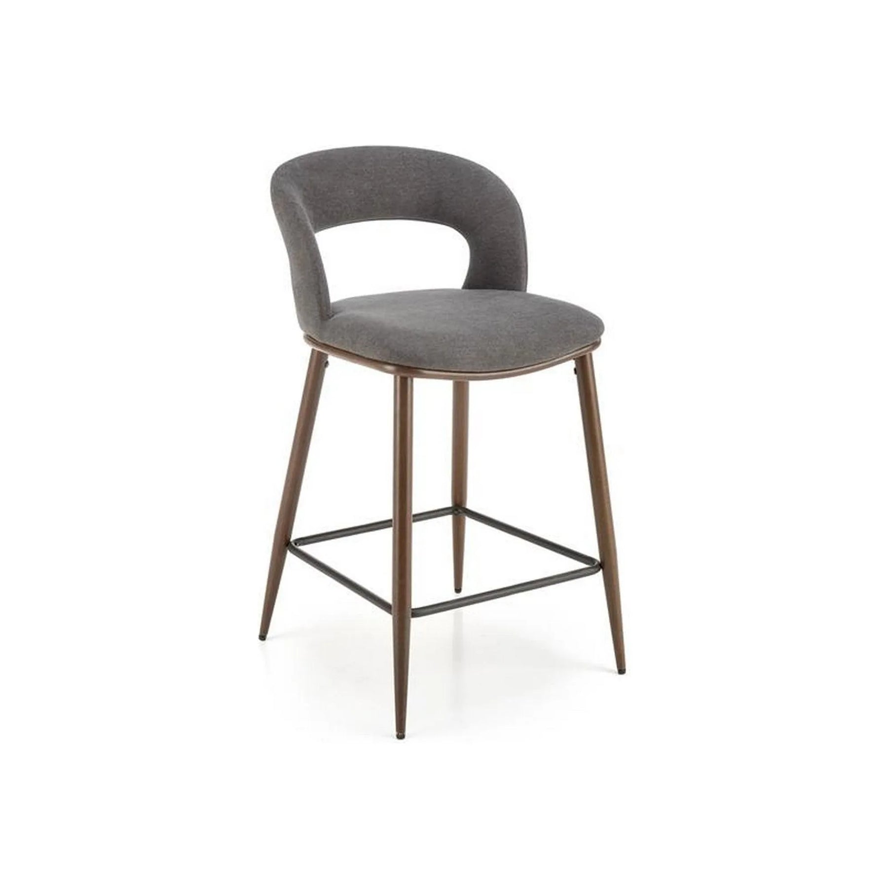 Scaun bar HOUSTON OCN-36746, gri/nuc