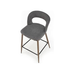 Scaun bar HOUSTON OCN-36746, gri/nuc
