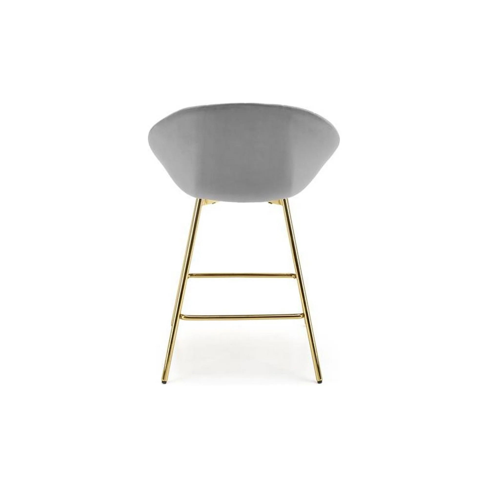 Scaun bar HOUSTON OCN-36751, gri/auriu