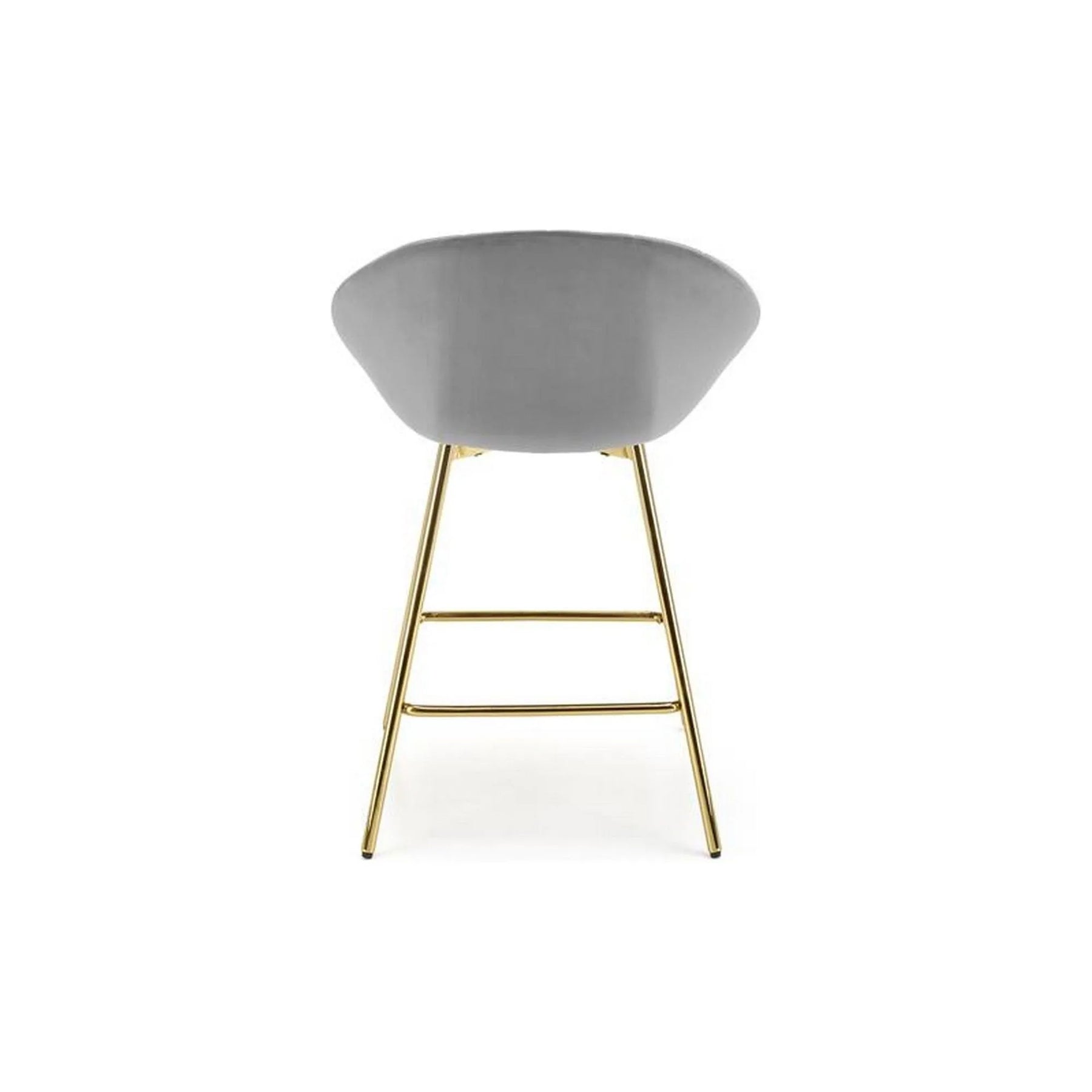 Scaun bar HOUSTON OCN-36751, gri/auriu