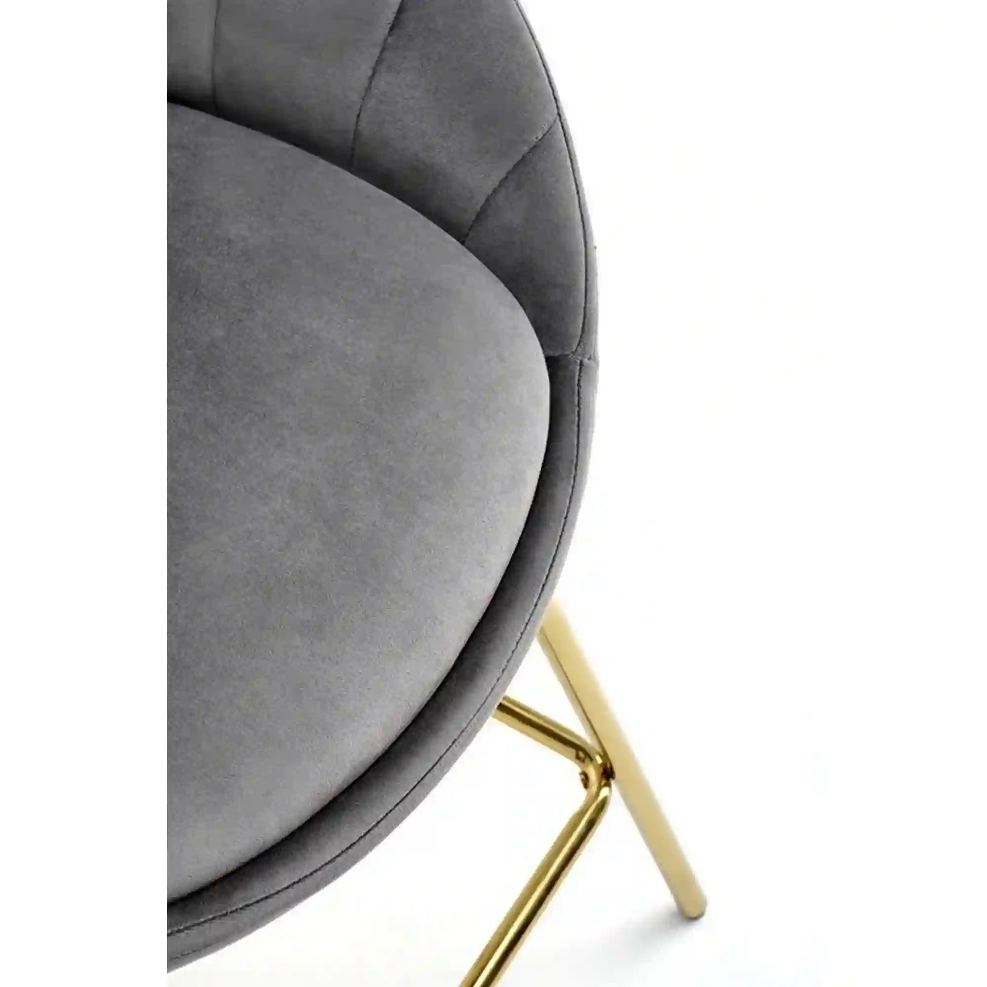 Scaun bar HOUSTON OCN-36751, gri/auriu