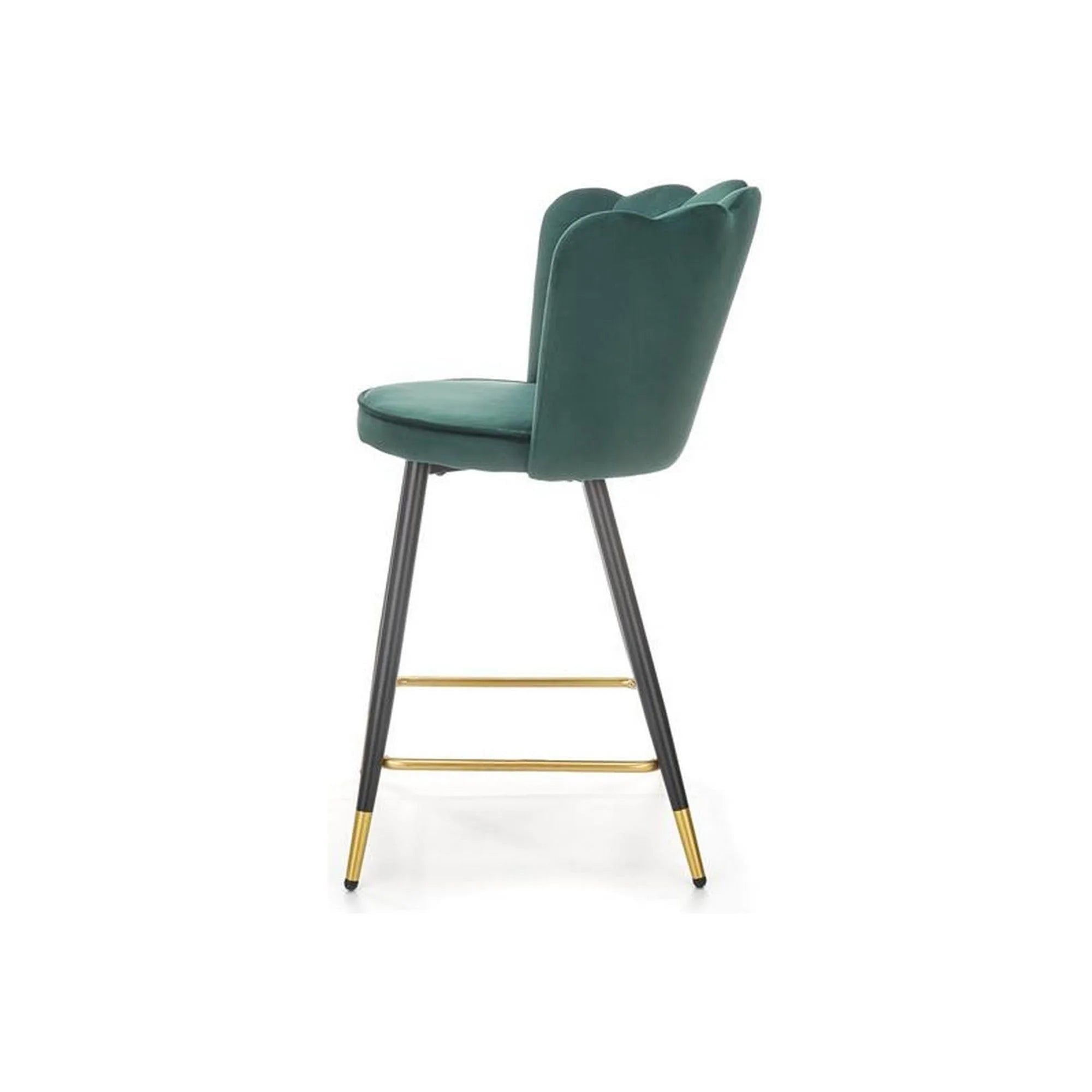 Scaun bar HOUSTON OCN-36754, verde/negru