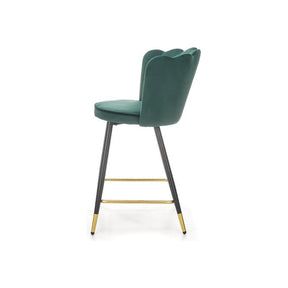Scaun bar HOUSTON OCN-36754, verde/negru