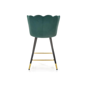 Scaun bar HOUSTON OCN-36754, verde/negru
