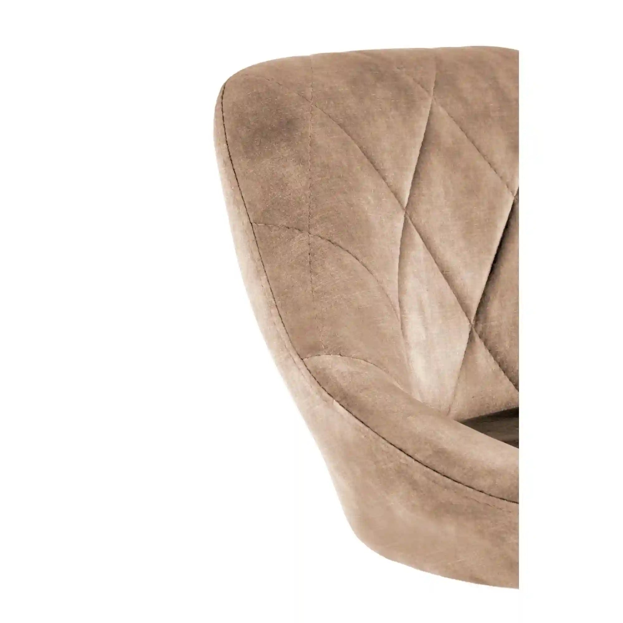 Scaun bar HOUSTON OCN-36757, bej/negru